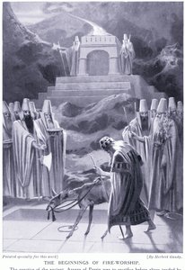 Les débuts du culte du feu